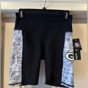 Green Bay Packers Women’s Method Bike Short NWT Size Medium